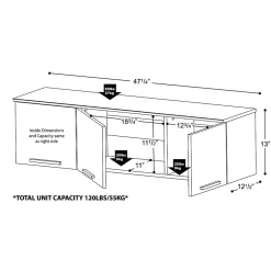 Hot ™ Coal Harbor Wall Mounted Hutch, 13
