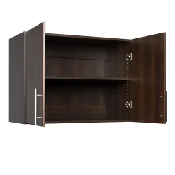 Online Elite 32” Stackable Wall Cabinet, Espresso (EEW-3224) Storage Cabinets