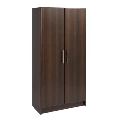 Outlet Elite 32" Storage Cabinet, Espresso (EES-3264) Storage Cabinets