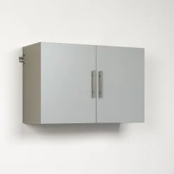 Outlet ™ HangUps 36" Laminate Upper Storage Cabinet, Light Gray Storage Cabinets