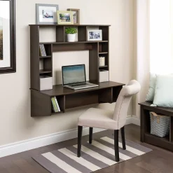 Clearance Sonoma Floating Desk, Espresso (EEHW-0800-1) Computer Desks