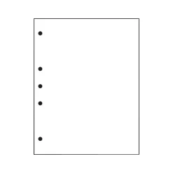 Hot 8.5" x 11" Multipurpose Paper, 20 lbs., 92 Brightness, 500/Ream, 5 Reams/Carton (04340) Multipurpose Paper