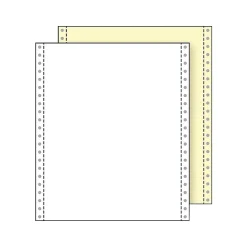 Best 9.5" x 11" Carbonless, White/Canary, 1400/Carton (02232) Multipurpose Paper