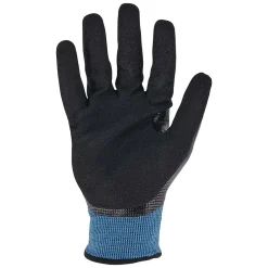 Work Gloves<Ergodyne ProFlex 7251 Cut-Resistant Water-Resistant Fully Coated Nitrile Gloves, XL, 21 Gauge, A5 Cut Level, Black, Pair (10445)