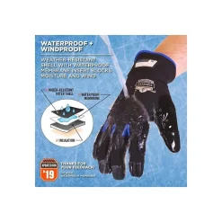 Work Gloves<Proflex 818WP Performance Thermal Waterproof Utility Gloves, Black, Medium (17383)