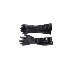 Work Gloves<Protective Industrial Products 18" PVC Dipped Gloves, Black, 1 Pair (58-8060)
