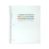 Pukka Pad Basics Subject Notebook, 7.5" x 10.5", College-Ruled, 80 Sheets, White, 3/Pack (9759-BAS) New
