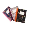 Pukka Pad Bloom Composition Notebooks, 7.5" x 9.7", College Ruled, 70 Sheets, Assorted Colors, 3/Pack (9516-BLM) New