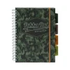 Pukka Pad Camo Knit B5 5-Subject Notebooks, 7" x 10", Ruled, 100 Sheets, Green, 3/Pack (9756-CAM) Sale
