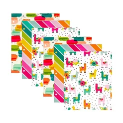 Pukka Pad Carpe Diem Rainbow Color Wash 3-Hole Punched 2-Pocket Portfolio Folders, Assorted Colors, 6/Pack (9097-CD) Online