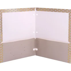 Pukka Pad Haze 3-Hole Punched 2-Pocket Cardstock Portfolio Folders, Assorted Colors, 6/Pack (9980(AST)-HZE) Online