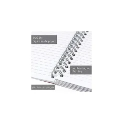 Pukka Pad Metallic 5-Subject Notebook, Ruled, 100 Sheets, Green, 3/Pack (8748-MET) Discount