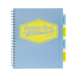 Pukka Pad Pastels 5-Subject Notebooks, 8.5