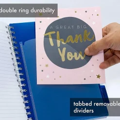 Pukka Pad Rochelle & Jess 5-Subject Subject Notebooks, 6.9