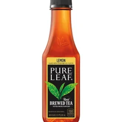 Tea<Pure Leaf Lemon Tea, 18.5 oz., 12/Carton (PEP28618)