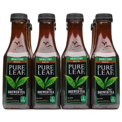 Tea<Pure Leaf Unsweetened Tea, 18.5 oz., 12/Carton (PEP134072)