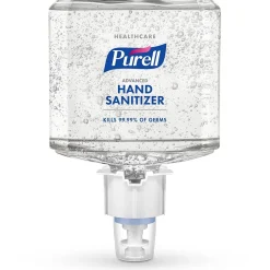 Purell Advanced 70% Alcohol Gel Hand Sanitizer Refill for ES4 Dispenser, Citrus Scent, 1200 mL, 2/Carton (5063-02)