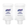 Purell Advanced 70% Alcohol Foaming Hand Sanitizer Refill for ES10 Dispenser, Clean Scent, 1200 mL., 2/Carton (8353-02)