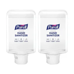 Purell Advanced 70% Alcohol Foaming Hand Sanitizer Refill for ES10 Dispenser, Clean Scent, 1200 mL., 2/Carton (8353-02)