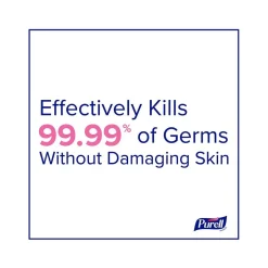 Purell Advanced 70% Alcohol Foaming Hand Sanitizer Refill for ES10 Dispenser, Clean Scent, 1200 mL., 2/Carton (8353-02)