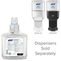 Purell Advanced 70% Alcohol Foaming Hand Sanitizer Refill for ES4 Dispenser, 1200 mL, 2/Carton (5051-02)