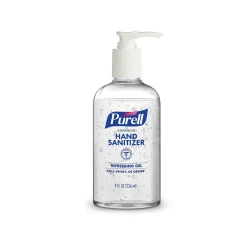 Purell Advanced Hand Gel Sanitizer, Clean, 8 Fl. Oz., 12/Carton (4102-12-S)