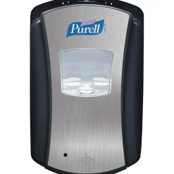 Purell Advanced LTX-7 Automatic Wall Mounted Hand Sanitizer Dispenser, Black/Chrome (1328-04)