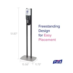 Purell ES10 Automatic Floor Stand Hand Sanitizer Dispenser, Graphite (8214-DS)