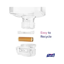 Purell ES10 Automatic Hand Sanitizer Dispenser, White (8320-E1)