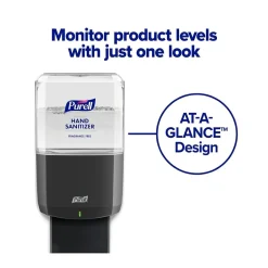 Purell ES8 Automatic Wall Mounted Hand Sanitizer Dispenser, Gray (7724-01)