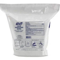 Purell Hand Sanitizing Wipes Refill, 1200/Wipes, 2/Pack (9118-02)