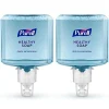 Purell HEALTHY SOAP Antibacterial Liquid Hand Soap Refill for ES6 Dispenser, Light Scent, 1200 ml, 2/Carton (6480-02)