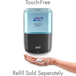 Purell HEALTHY SOAP ES8 Automatic Wall Mounted Hand Soap Dispenser, Black (7734-01)
