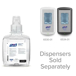Purell HEALTHY SOAP Foaming Hand Soap Refill for CS6 Dispenser, 1200 ml, 2/Carton (6574-02)