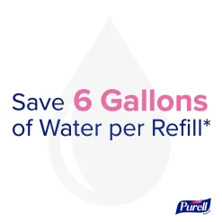 Purell HEALTHY SOAP Foaming Hand Soap Refill for ES10 Dispenser, Light Fragrance Scent, 1200 ml, 2/Carton (8371-02)