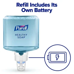Purell HEALTHY SOAP Foaming Hand Soap Refill for ES8 Dispenser, 1200 ml, 2/Carton (7772-02)