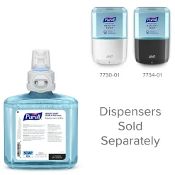 Purell HEALTHY SOAP Foaming Hand Soap Refill for ES8 Dispenser, 1200 ml, 2/Carton (7772-02)