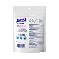 Purell Personals 70 % Alcohol Gel Hand Sanitizer Packet, 0.04 fl. oz., 18/Pack (9630-15-18CT)