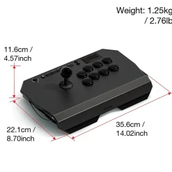 QANBA Drone 2 QANN3 Joystick for PlayStation 5/4 & PC, Wired, Black* Gaming Accessories