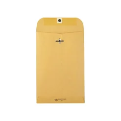 Quality Park Clasp & Moistenable Glue Kraft Catalog Envelopes, 6