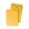 Quality Park Clasp & Moistenable Glue Kraft Catalog Envelopes, 10" x 13", Kraft, 100/Box (QUA37797)* Catalog