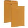 Quality Park Clasp & Moistenable Glue Kraft Catalog Envelopes, 9" x 12", Kraft, 100/Box (QUA37790)* Catalog