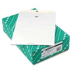 Quality Park Clasp Catalog Envelope 10" x 13", White, 100/Box (QUA38397)* Catalog