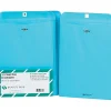 Quality Park Fashion Clasp & Moistenable Glue Catalog Envelope, 9" x 12", Blue, 10/Pack (38737)* Catalog