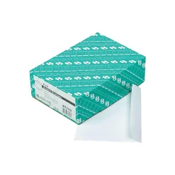 Quality Park Gummed Booklet Envelopes, 6" x 9", White Wove, 100/Box (QUA37113)* Business