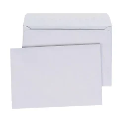 Quality Park Gummed Booklet Envelopes, 6