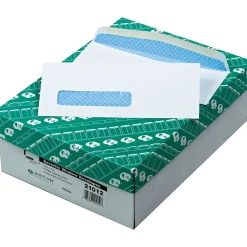 Quality Park Gummed Catalog Envelope, 3 5/8" x 8 5/8", White, 500/Bx (21012)* Catalog