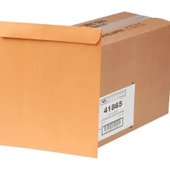 Quality Park Gummed Kraft Catalog Envelope, 11 1/2" x 14 1/2", Light Kraft, 250/Box (41865)* Catalog