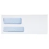 Quality Park Gummed Security Tinted #9 Double Window Envelopes, 3 7/8" x 8 7/8", White Wove, 500/Box (QUA24524)* Security Tinted