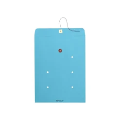 Quality Park Kraft Button & String Inter-Departmental Envelope 10" x 13", Blue, 100/Carton (QUA63577)* Business